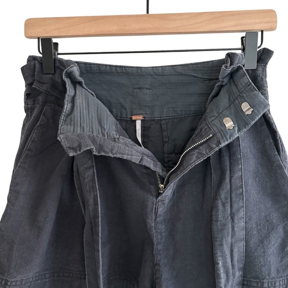 Free People Everywhere You Go Shorts Size 0 Tie Waist Casual Bohemian Festival - Picture 10 of 15